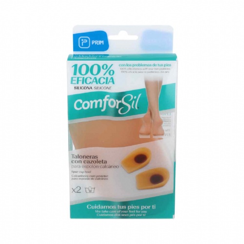 TALONERA CON CAZOLETA PARA ESPOLON - COMFORSIL SILICONA (T- GDE 2 U)