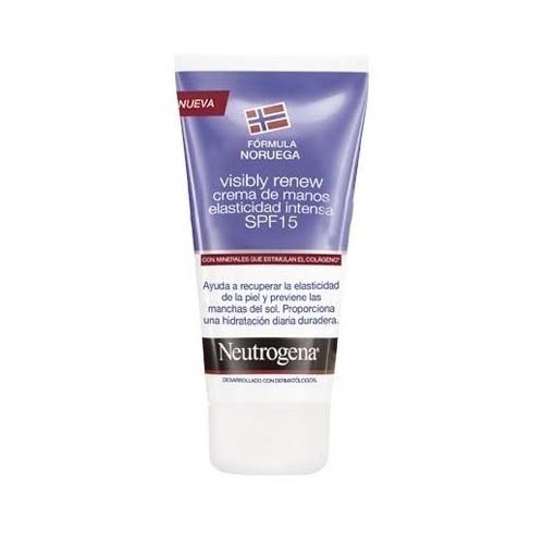 NEUTROGENA VISIBLY RENEW SPF 20 - CREMA DE MANOS ELASTICIDAD INTENSA (75 ML)