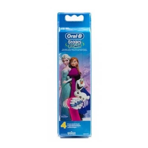 Cepillo dental electrico - oral-b pro kids 3+ frozen (4 unidades)