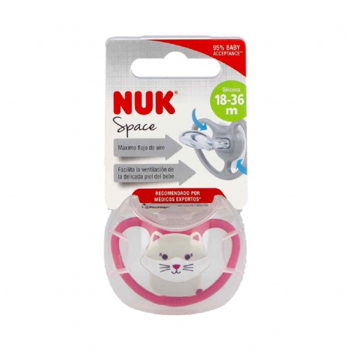 Chupete silicona - nuk space (18 - 36 meses 1 unidad)