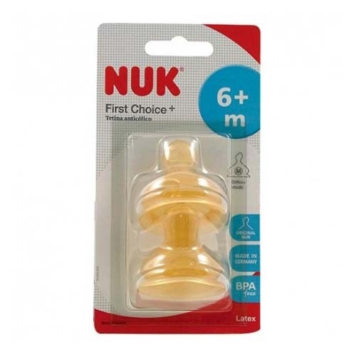 TETINA LATEX ANTICOLICO - NUK FIRST CHOICE (LECHE T-2 M 2 U)