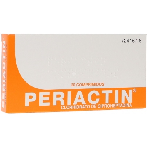 PERIACTIN COMPRIMIDOS,30 comprimidos