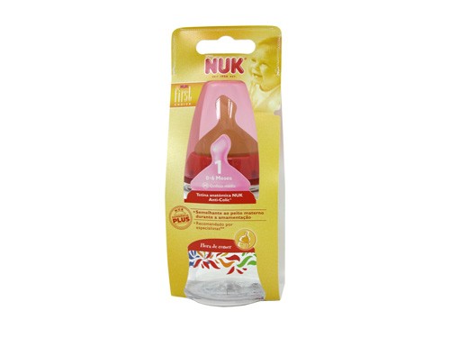 BIBERON PP LATEX - NUK FIRST CHOICE (1M 150 CC LECHE)