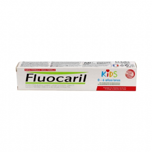 Fluocaril kids 0-6 años (50 ml fresa)