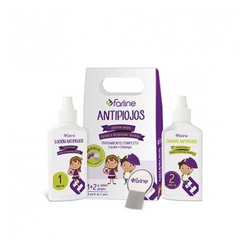 FARLINE PACK CHAMPU + LOCION PEDICULICIDA - ANTIPIOJOS (200 ML)