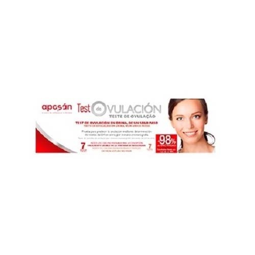 Test de ovulacion - aposan (7 unidades)