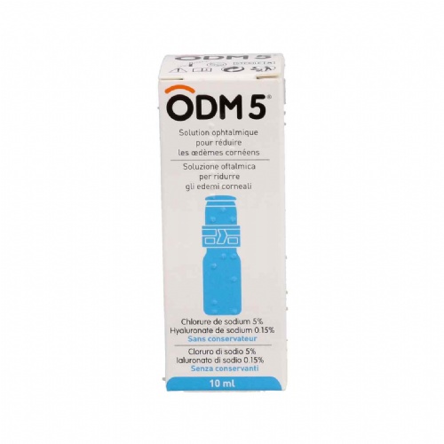 Odm 5 antiedema corneal - solucion oftalmica hiperosmolar (frasco multidosis 10 ml)