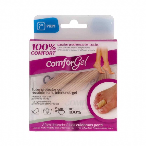 Tubo protector dedos recubrimiento interior gel - comforgel (tejido canale 1,5 cm diametro 2 unidade