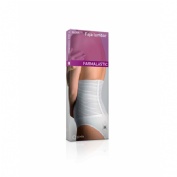 Faja abdominal multibanda monofilamento - farmalastic (1 unidad talla mediana color blanco)