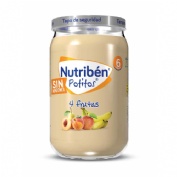 Nutriben potitos 4 frutas (1 envase 235 g)