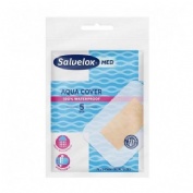 Salvelox med aqua cover - aposito adhesivo (5 apositos 76 mm x 54 mm)