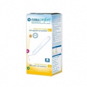 Tampones 100% algodon - farmaconfort con aplicador (16 unidades regular)