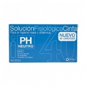 CINFA SOLUCION FISIOLOGICA (MONODOSIS 5 ML 40 U)