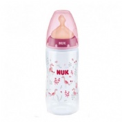 BIBERON PP LATEX - NUK FIRST CHOICE (300 CC LECHE T-1 M)