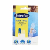 Salvelox easy to go - aposito adhesivo transparente (12 u)