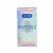 DUREX INVISIBLE EXTRA FINO EXTRA SENSITIVO - PRESERVATIVOS (12 U)
