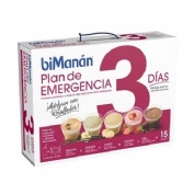 Bimanan plan emergencia 3 dias (15 sobres 44 g)