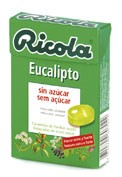 RICOLA CARAMELOS SIN AZUCAR (EUCALIPTUS 50 G)
