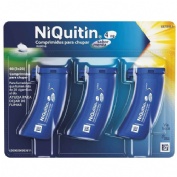 NIQUITIN 4 mg COMPRIMIDOS PARA CHUPAR SABOR MENTA, 60 comprimidos