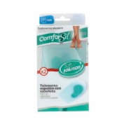 Taloneras espolon con cazoleta - comforsil silicona (2 unidades talla m cc212m)