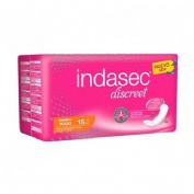 INDASEC MAXI COMPRESA PERDIDAS LEVES (15 ABSORB)