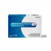 PARACETAMOL PENSAVITAL 1G COMPRIMIDOS EFG, 10 comprimidos