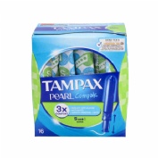 Tampax compak pearl tampon 100%algodon (super 18 u)