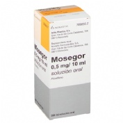 MOSEGOR 0,5 mg/10 ml SOLUCION ORAL, 1 frasco de 200 ml