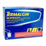 TERMALGIN RESFRIADO 500 MG/30 MG POLVO PARA SOLUCION ORAL, 10 sobres
