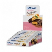 Bimanan beslim (30 barritas 31 g sabor chocolate negro y naranja)